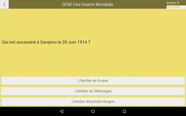 Brevet  Histoire Géographie android App screenshot 0