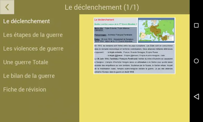 Brevet  Histoire Géographie android App screenshot 9