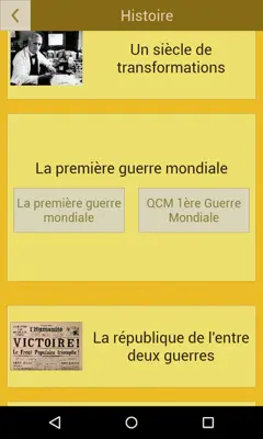 Brevet  Histoire Géographie android App screenshot 10