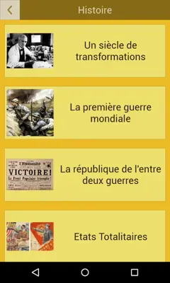 Brevet  Histoire Géographie android App screenshot 11