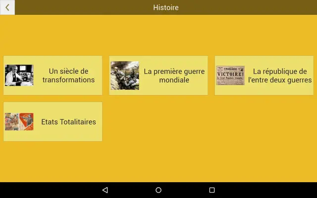 Brevet  Histoire Géographie android App screenshot 4