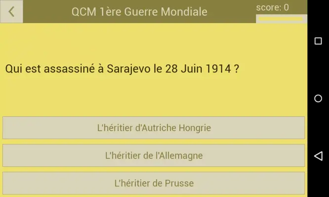 Brevet  Histoire Géographie android App screenshot 6